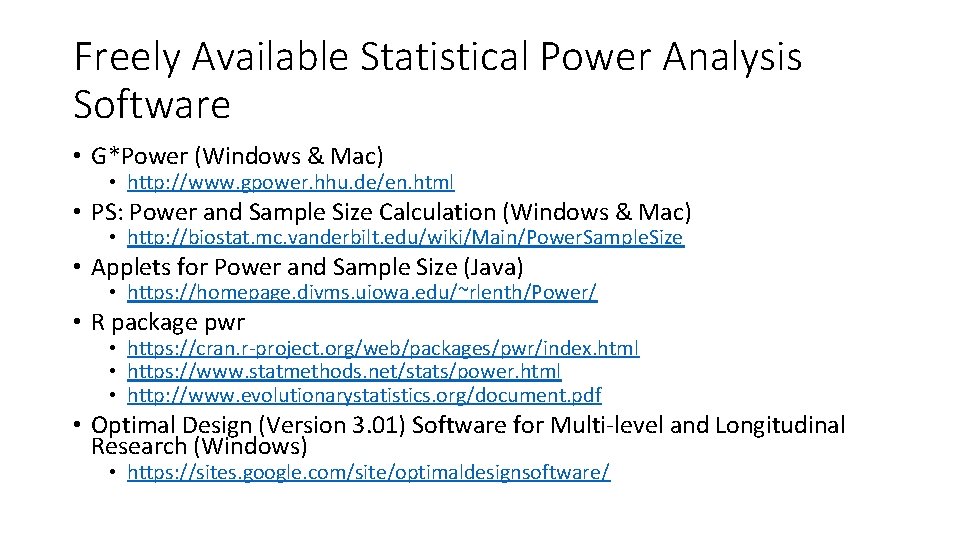 power analysis for mac